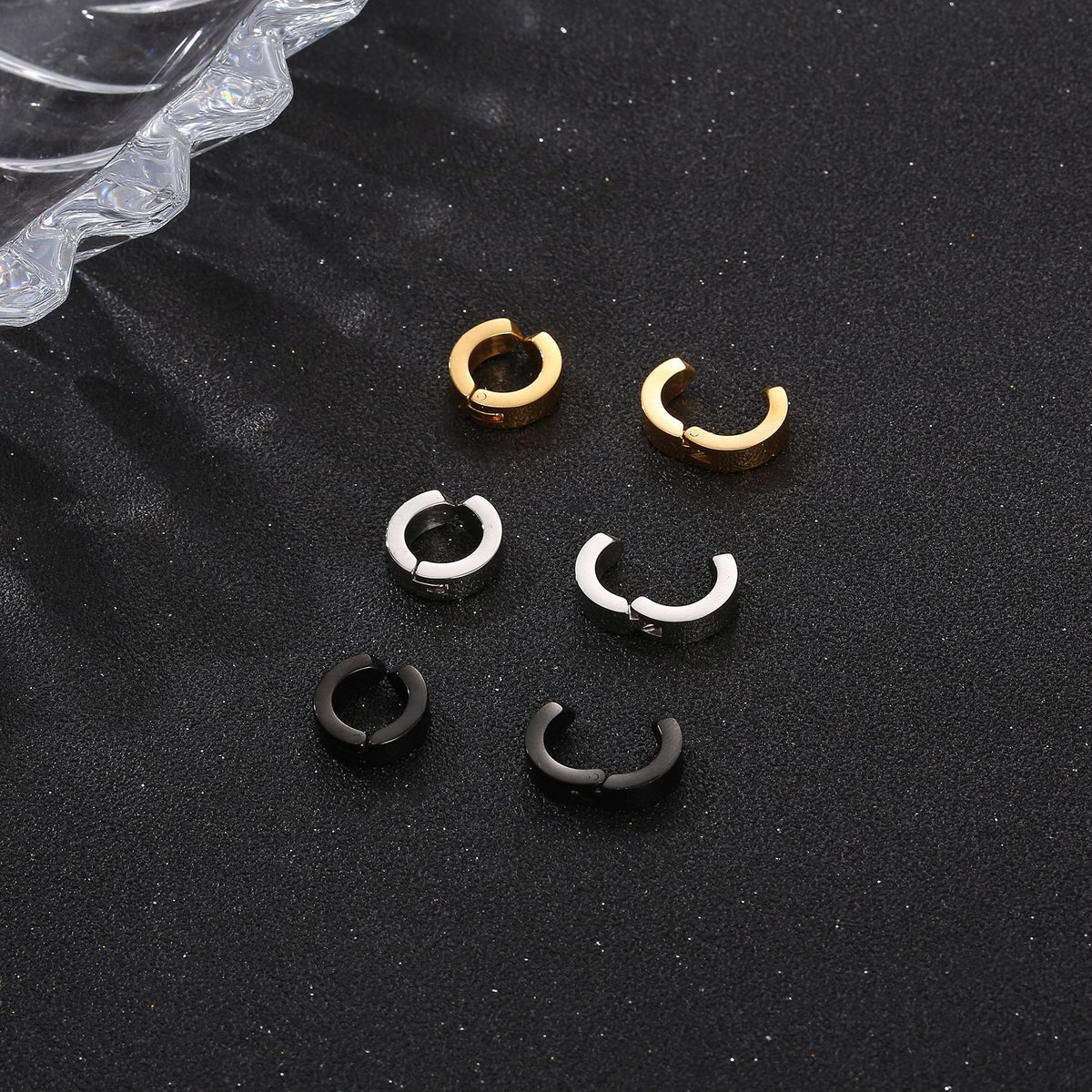LuxeFermoir Lunar Clip-on Earrings